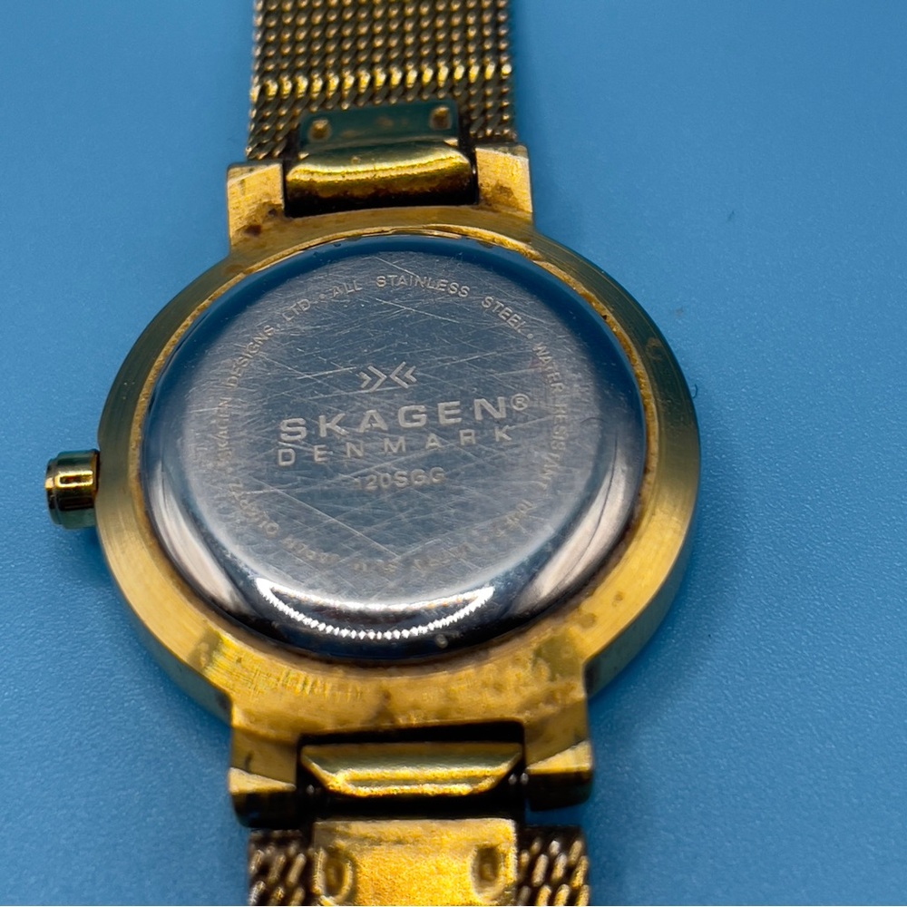 Lot of 3 Vintage Fossil & Skagen Watches – Non Working AS-IS ⌚️⏱️ - Picture 10 of 11